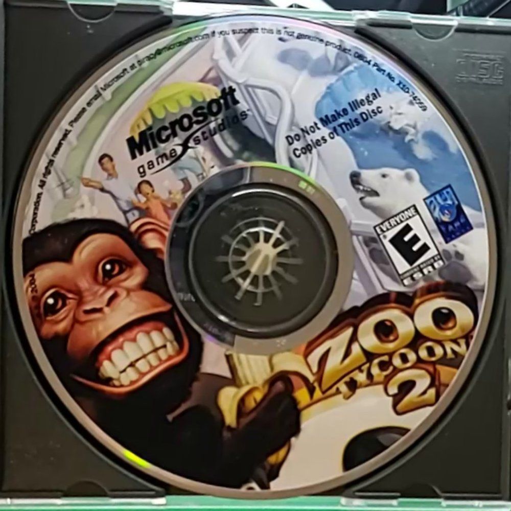 Zoo Tycoon 2 PC CD-ROM 2004 CD only